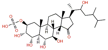 Haliclostanone sulfate